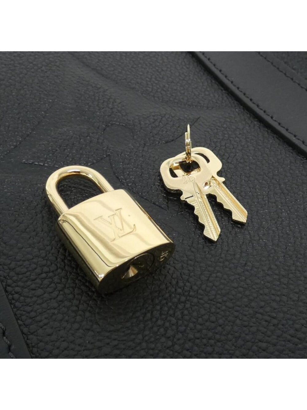 Louis Vuitton Monogram Empreinte Keepall Bandouliere 45 cm Boston Bag - Picture 3 of 8